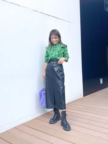 ORIGINATED IN GRACE CONTINENTAL yukimi yonee コーディネート画像