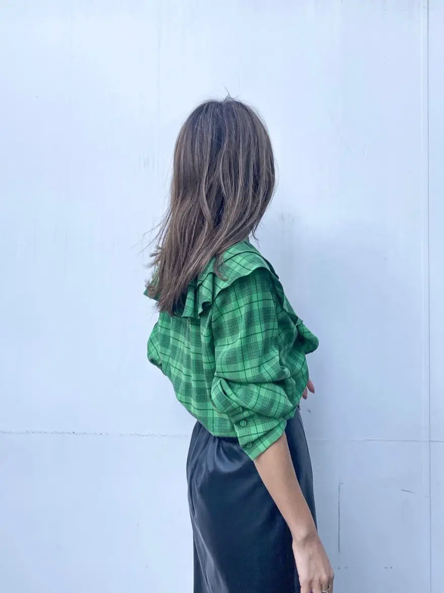 ORIGINATED IN GRACE CONTINENTAL yukimi yonee コーディネート画像