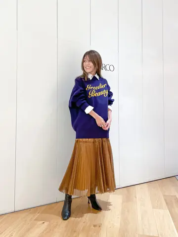 ORIGINATED IN GRACE CONTINENTAL yukimi yonee コーディネート画像