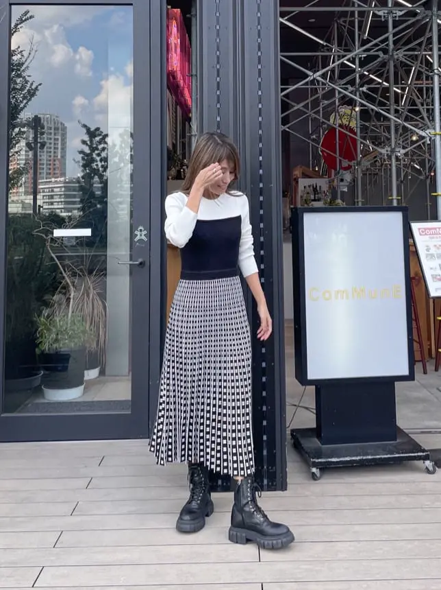 ORIGINATED IN GRACE CONTINENTAL yukimi yonee コーディネート画像