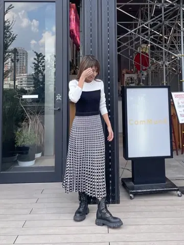 ORIGINATED IN GRACE CONTINENTAL yukimi yonee コーディネート画像