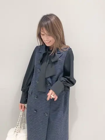 ORIGINATED IN GRACE CONTINENTAL yukimi yonee コーディネート画像