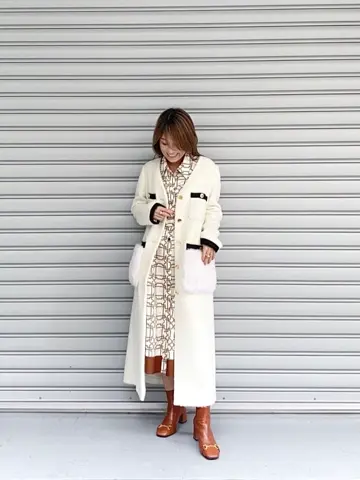 ORIGINATED IN GRACE CONTINENTAL yukimi yonee コーディネート画像