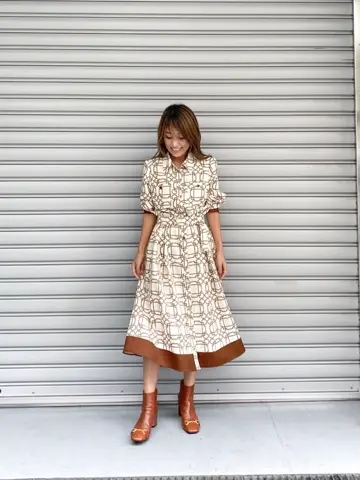 ORIGINATED IN GRACE CONTINENTAL yukimi yonee コーディネート画像