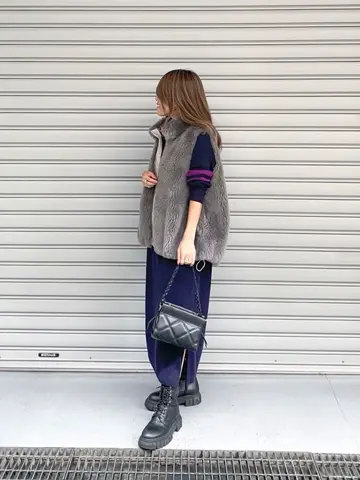 ORIGINATED IN GRACE CONTINENTAL yukimi yonee コーディネート画像