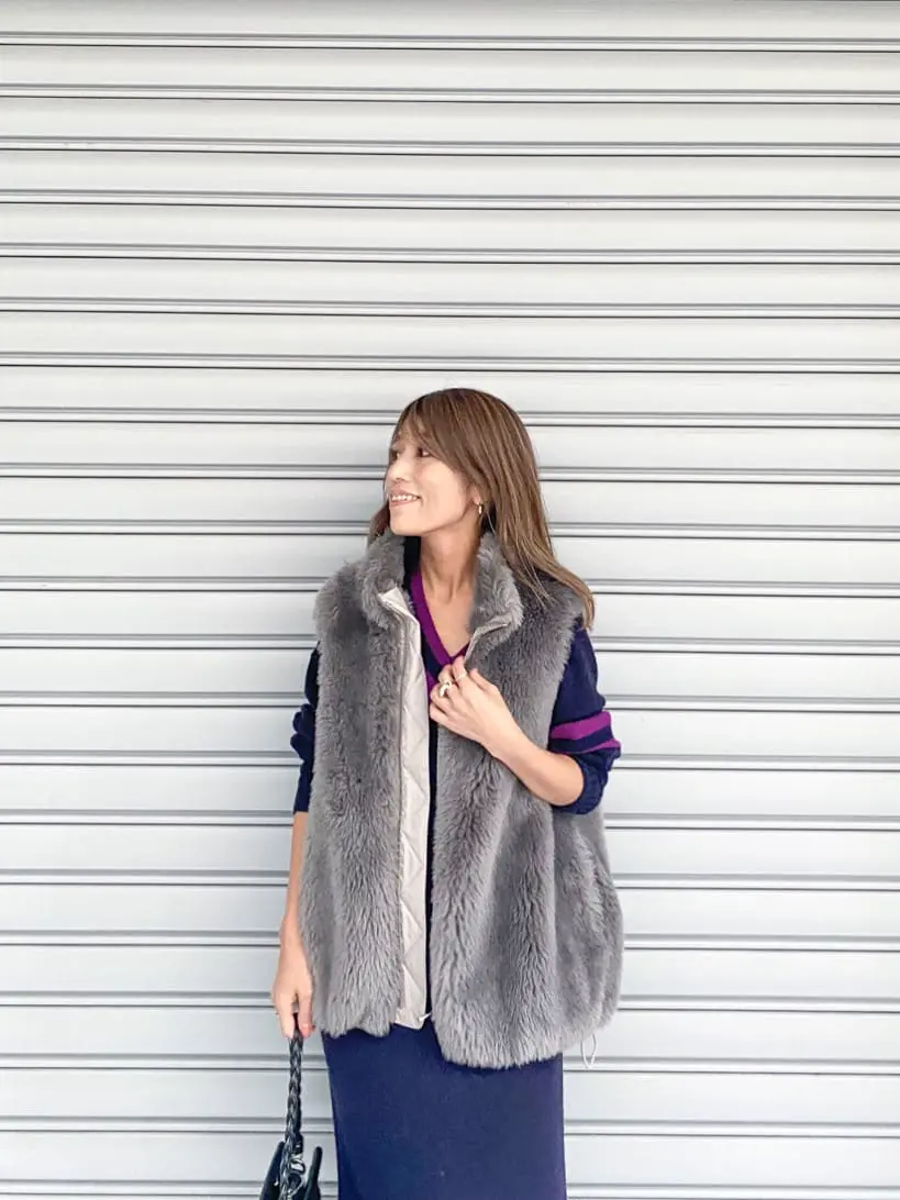 ORIGINATED IN GRACE CONTINENTAL yukimi yonee コーディネート画像