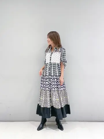 ORIGINATED IN GRACE CONTINENTAL yukimi yonee コーディネート画像