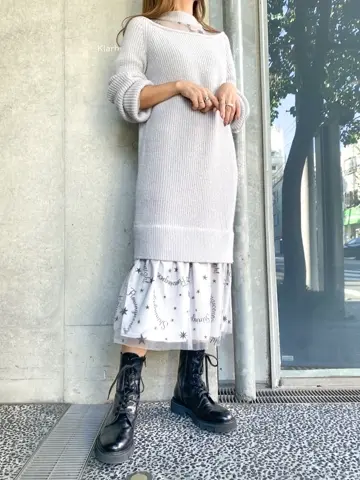 ORIGINATED IN GRACE CONTINENTAL yukimi yonee コーディネート画像