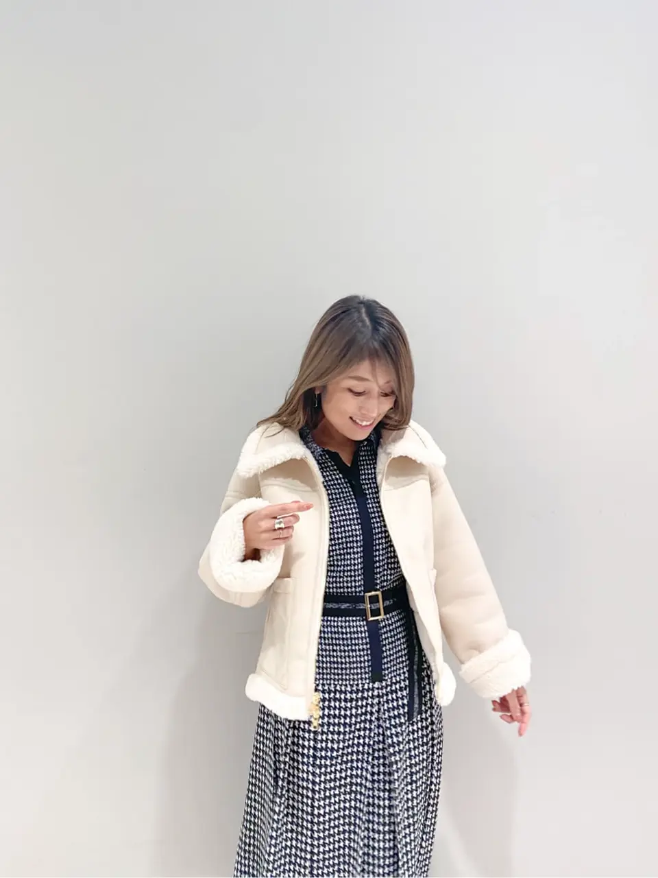 ORIGINATED IN GRACE CONTINENTAL yukimi yonee コーディネート画像