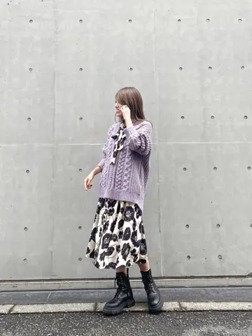 ORIGINATED IN GRACE CONTINENTAL yukimi yonee コーディネート画像