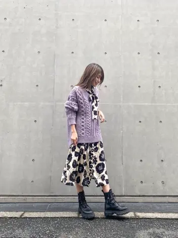 ORIGINATED IN GRACE CONTINENTAL yukimi yonee コーディネート画像