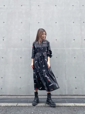 ORIGINATED IN GRACE CONTINENTAL yukimi yonee コーディネート画像