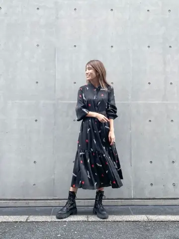 ORIGINATED IN GRACE CONTINENTAL yukimi yonee コーディネート画像