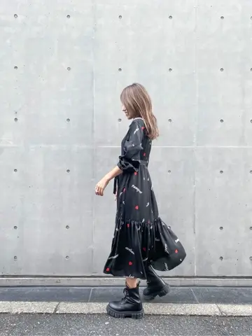 ORIGINATED IN GRACE CONTINENTAL yukimi yonee コーディネート画像