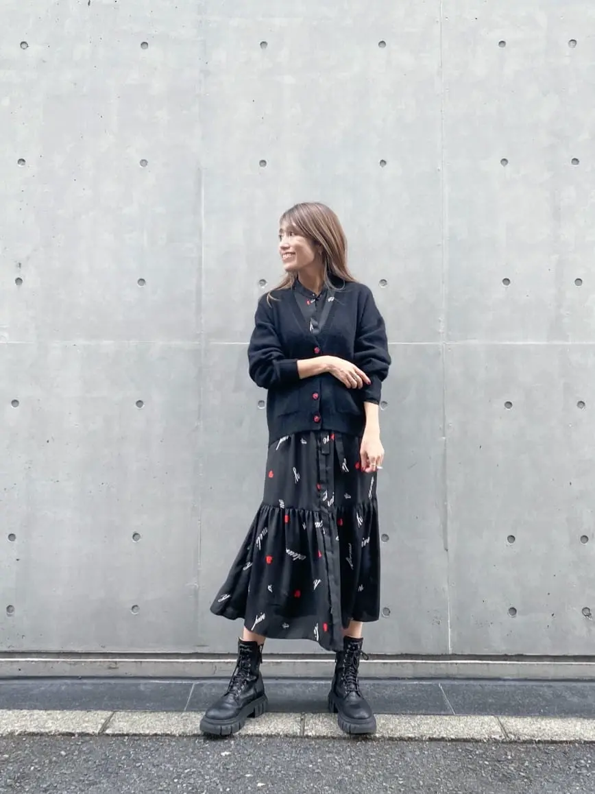 ORIGINATED IN GRACE CONTINENTAL yukimi yonee コーディネート画像