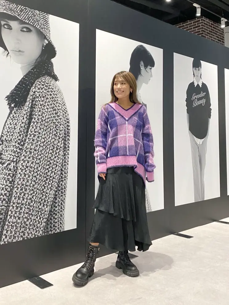 ORIGINATED IN GRACE CONTINENTAL yukimi yonee コーディネート画像