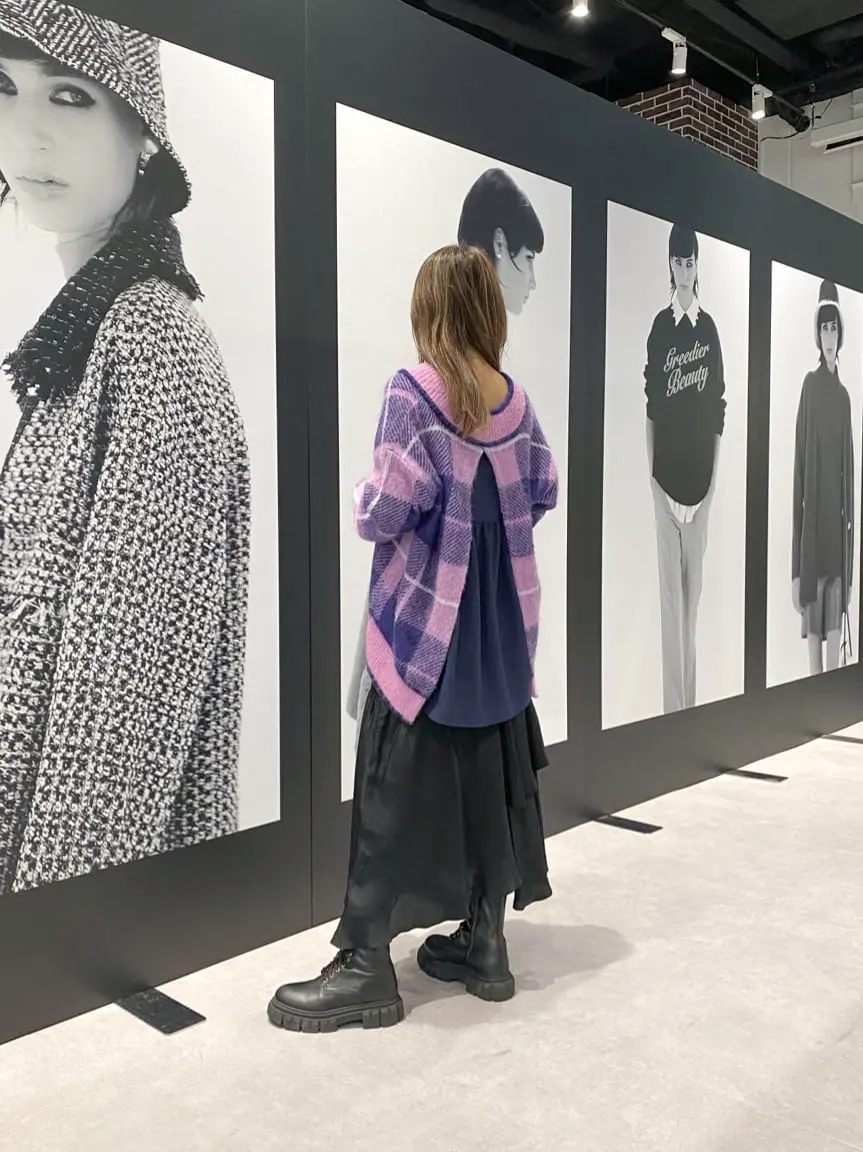 ORIGINATED IN GRACE CONTINENTAL yukimi yonee コーディネート画像