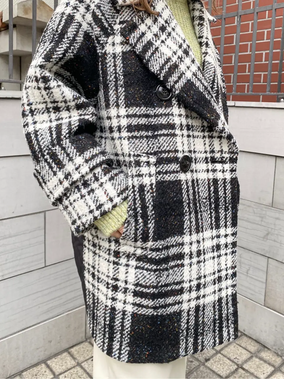 ORIGINATED IN GRACE CONTINENTAL yukimi yonee コーディネート画像