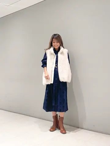 ORIGINATED IN GRACE CONTINENTAL yukimi yonee コーディネート画像