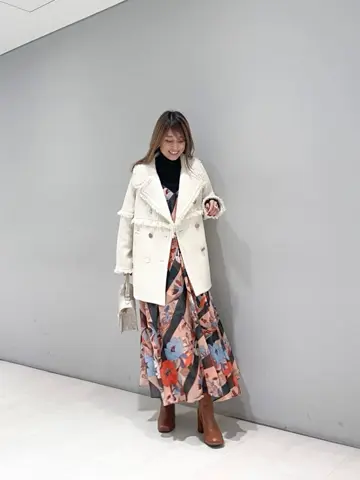 ORIGINATED IN GRACE CONTINENTAL yukimi yonee コーディネート画像