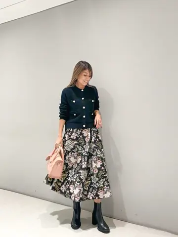 ORIGINATED IN GRACE CONTINENTAL yukimi yonee コーディネート画像