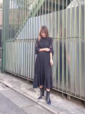 ORIGINATED IN GRACE CONTINENTAL yukimi yonee コーディネート画像