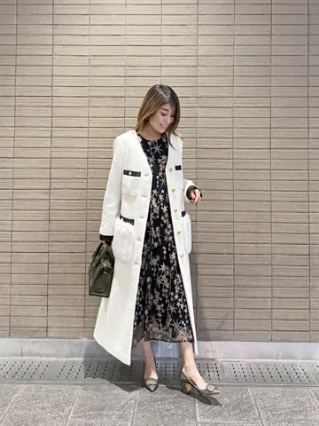 ORIGINATED IN GRACE CONTINENTAL yukimi yonee コーディネート画像