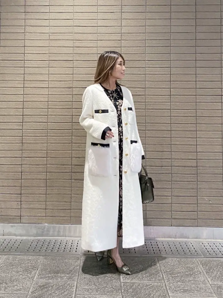 ORIGINATED IN GRACE CONTINENTAL yukimi yonee コーディネート画像