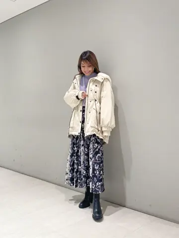 ORIGINATED IN GRACE CONTINENTAL yukimi yonee コーディネート画像