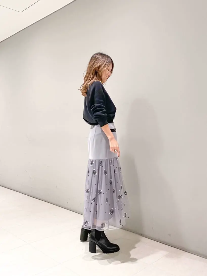 ORIGINATED IN GRACE CONTINENTAL yukimi yonee コーディネート画像