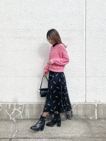 ORIGINATED IN GRACE CONTINENTAL yukimi yonee コーディネート画像