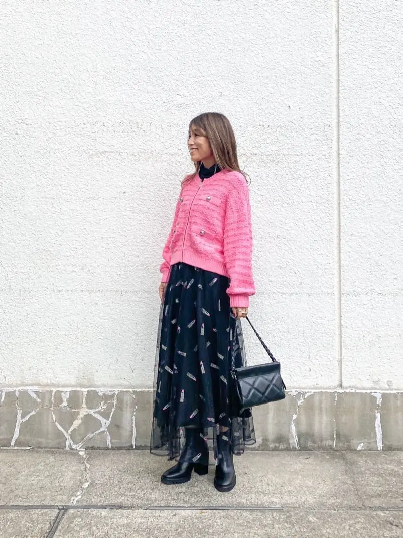 ORIGINATED IN GRACE CONTINENTAL yukimi yonee コーディネート画像