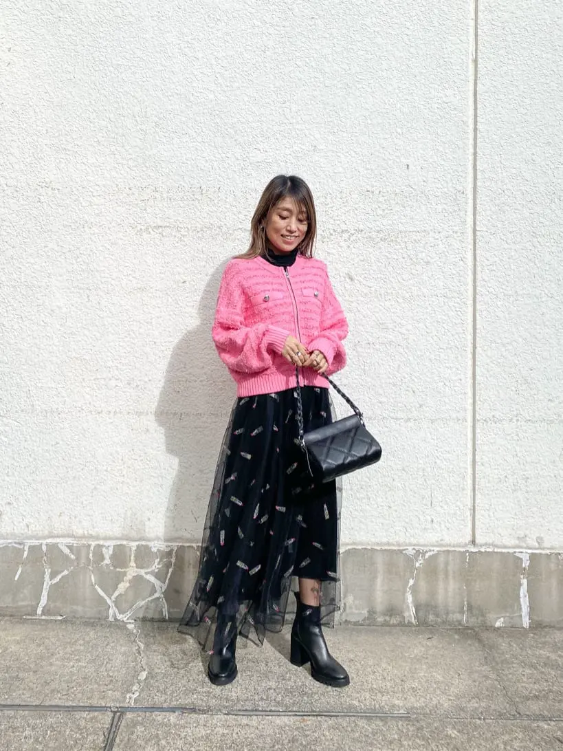 ORIGINATED IN GRACE CONTINENTAL yukimi yonee コーディネート画像