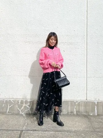 ORIGINATED IN GRACE CONTINENTAL yukimi yonee コーディネート画像