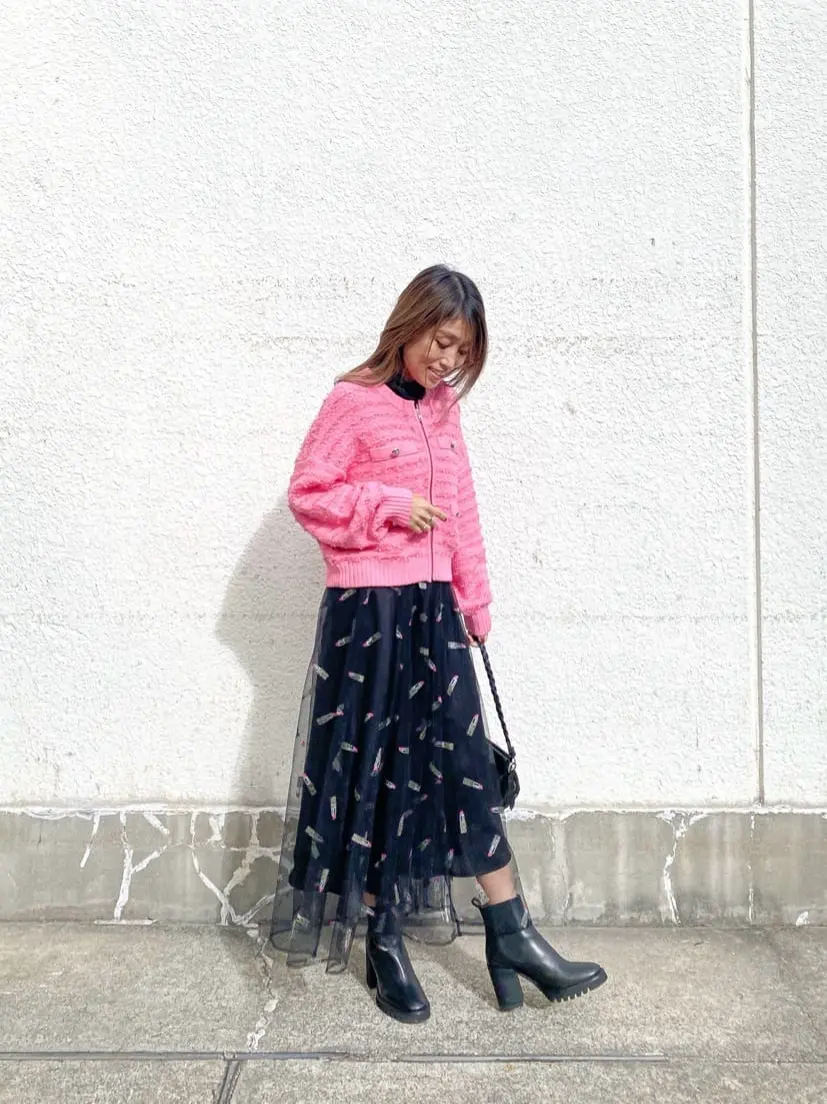 ORIGINATED IN GRACE CONTINENTAL yukimi yonee コーディネート画像