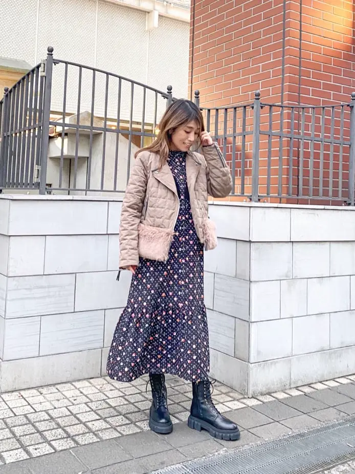 ORIGINATED IN GRACE CONTINENTAL yukimi yonee コーディネート画像