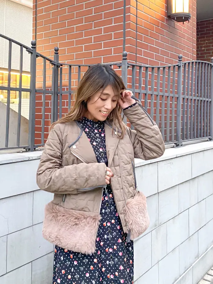 ORIGINATED IN GRACE CONTINENTAL yukimi yonee コーディネート画像