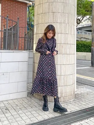 ORIGINATED IN GRACE CONTINENTAL yukimi yonee コーディネート画像