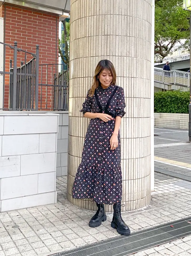 ORIGINATED IN GRACE CONTINENTAL yukimi yonee コーディネート画像