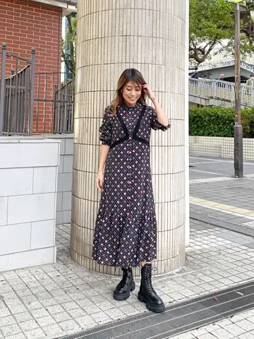 ORIGINATED IN GRACE CONTINENTAL yukimi yonee コーディネート画像