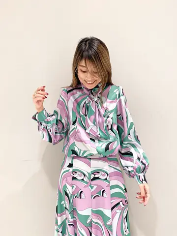 ORIGINATED IN GRACE CONTINENTAL yukimi yonee コーディネート画像