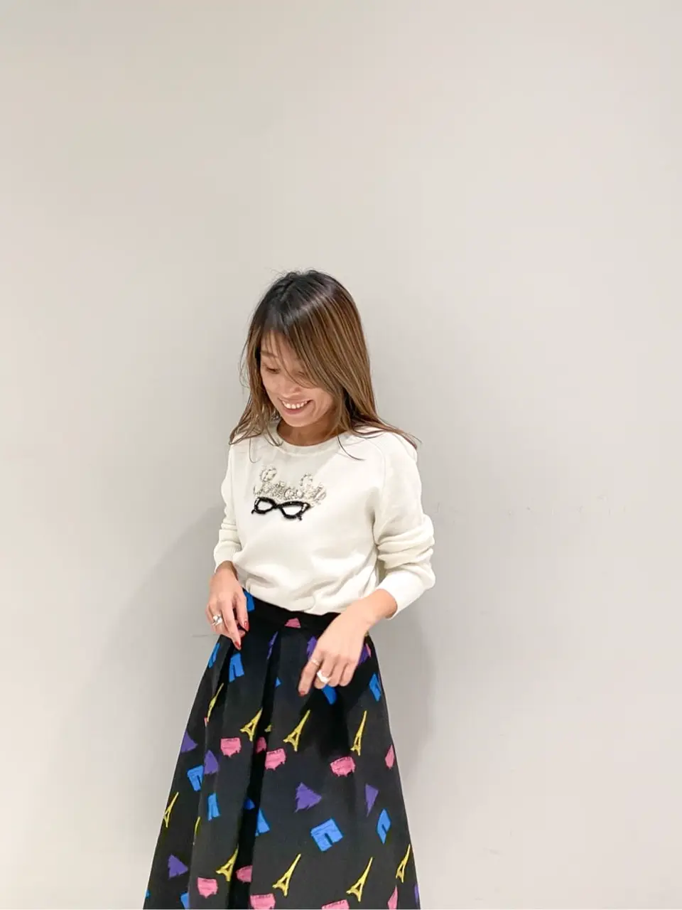 ORIGINATED IN GRACE CONTINENTAL yukimi yonee コーディネート画像