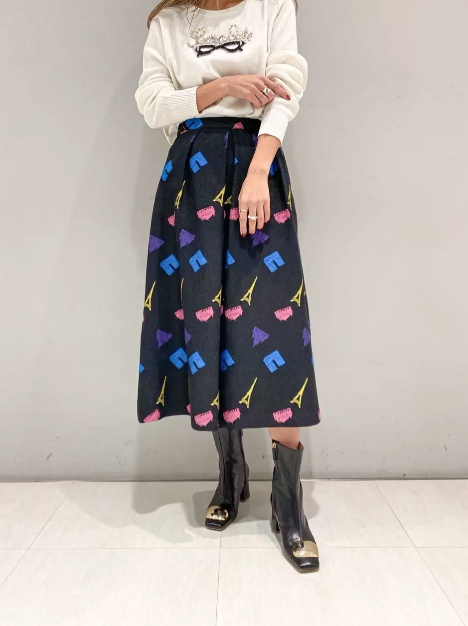 ORIGINATED IN GRACE CONTINENTAL yukimi yonee コーディネート画像