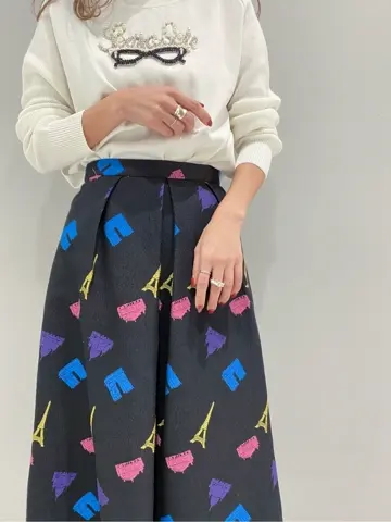 ORIGINATED IN GRACE CONTINENTAL yukimi yonee コーディネート画像