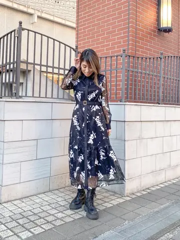 ORIGINATED IN GRACE CONTINENTAL yukimi yonee コーディネート画像