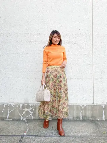 ORIGINATED IN GRACE CONTINENTAL yukimi yonee コーディネート画像