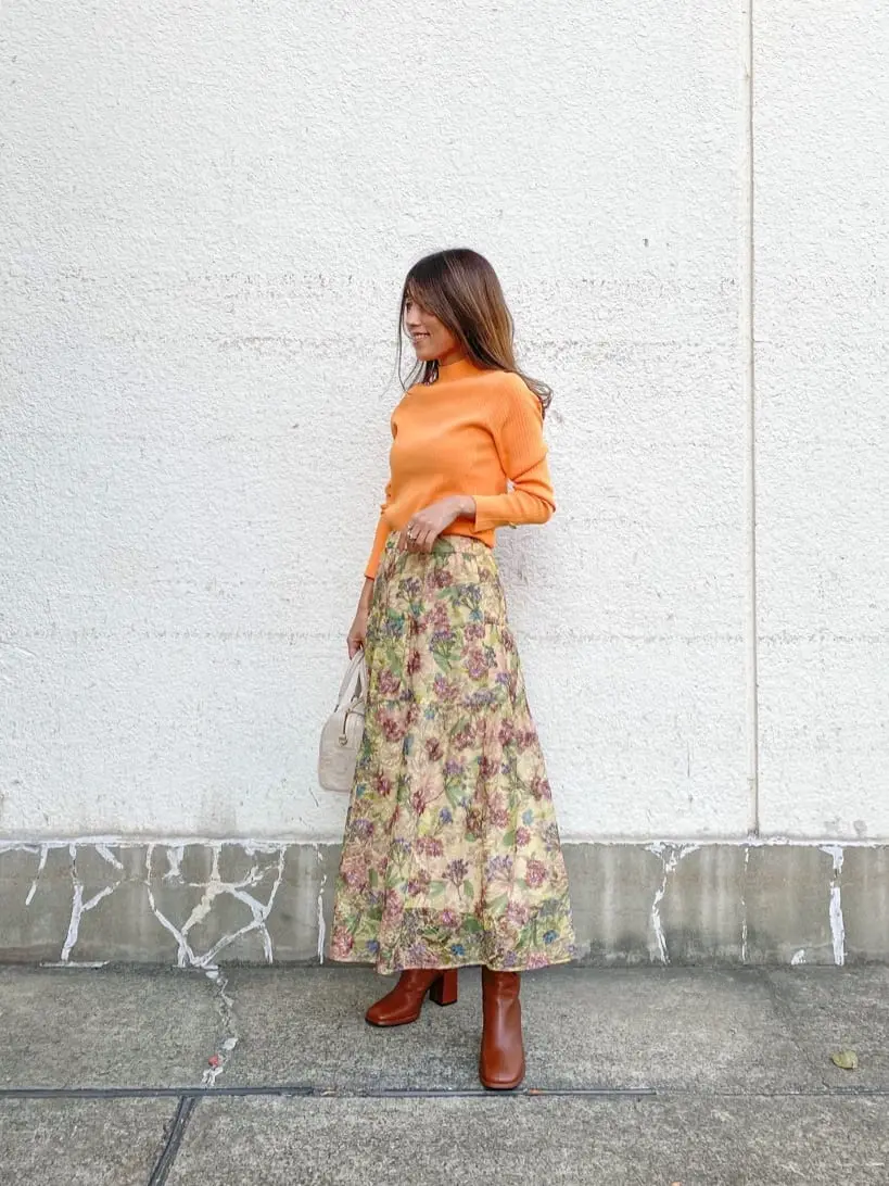 ORIGINATED IN GRACE CONTINENTAL yukimi yonee コーディネート画像