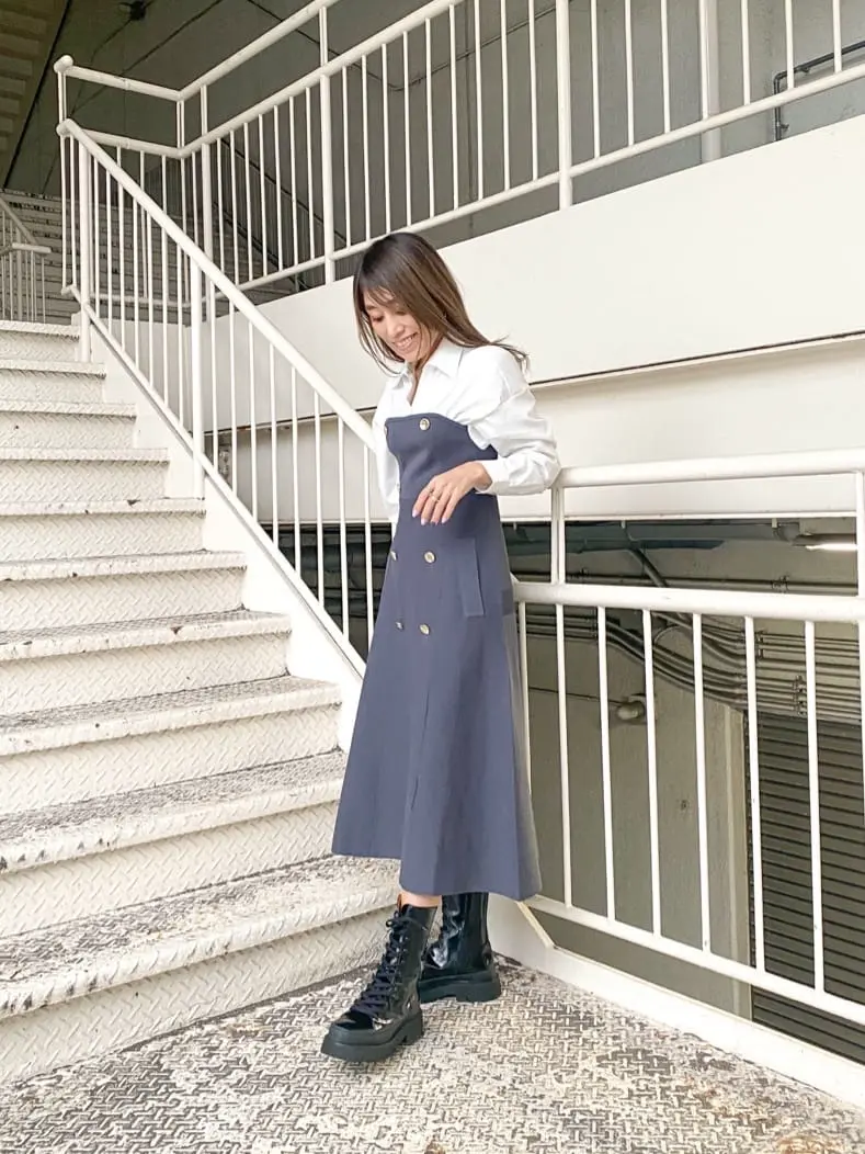 ORIGINATED IN GRACE CONTINENTAL yukimi yonee コーディネート画像