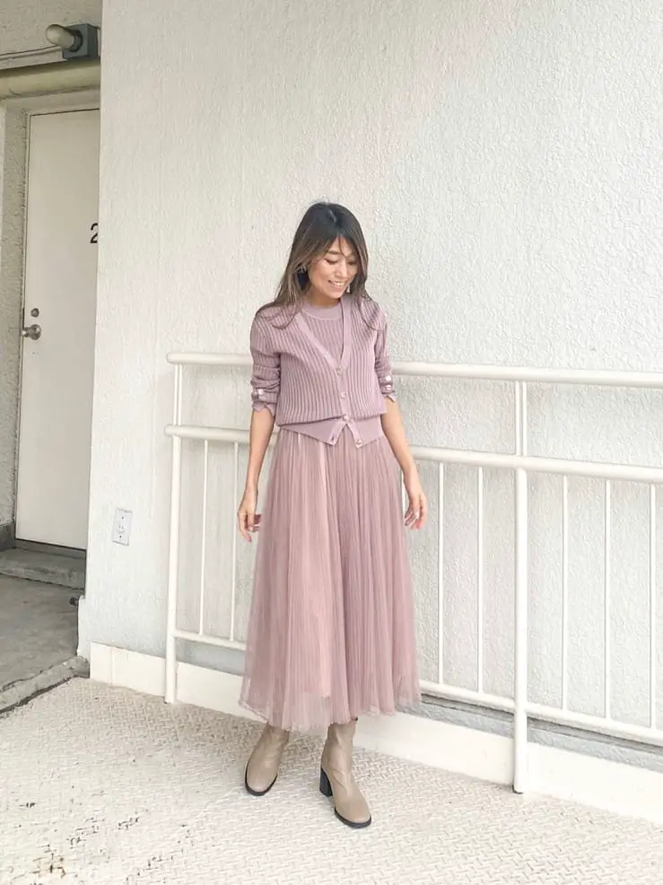 ORIGINATED IN GRACE CONTINENTAL yukimi yonee コーディネート画像