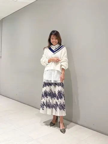 ORIGINATED IN GRACE CONTINENTAL yukimi yonee コーディネート画像